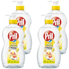 Pril 淨麗 小蘇打洗碗精 檸檬香, 700ml, 4瓶