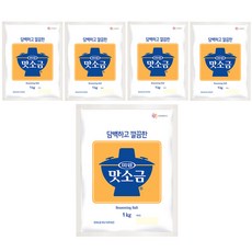 미원 맛소금, 1kg, 5개