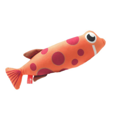 Amy Carol 貓草玩具吉鯉魚, 貓咪紓壓玩具, 貓薄荷玩具, 寵物互動玩具, 可愛造型, 安全材質, 吉鯉魚, 1個