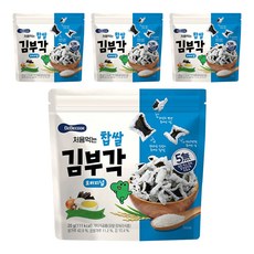 처음먹는 찹쌀 김부각 과자, 오리지널, 20g, 4개 오리지널, 20g, 4개