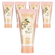 LG생활건강 살구 스크럽 앤 클렌징 폼, 120g, 5개