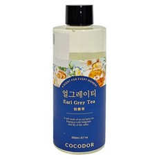 COCODOR 珂珂朵爾 Reed Diffuser 補充瓶 200ml 伯爵紅茶, 有效放鬆心情，隨時更換味道, Earl Grey Tea 伯爵茶, 1瓶
