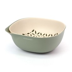 트레이드미물빠짐과일세척바구니6p믹스컬러