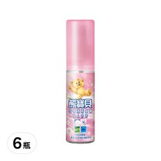 熊寶貝 衣物清新噴霧, 怡人芬芳, 100ml, 6瓶