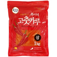복이네먹거리 중국산 고추가루 보통맛 떡볶이 소스용 상, 1kg, 1개