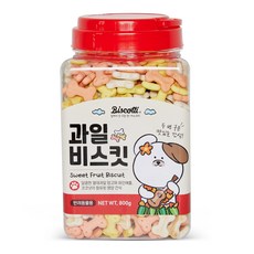 비스코티 애견비스켓, 과일, 800g, 1개