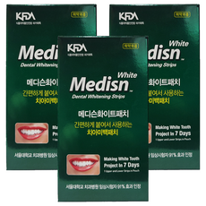 Medisn 牙齒亮白貼片 14包入, 3個