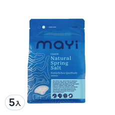 Mayi 土耳其天然噴泉粗鹽 500g,5入