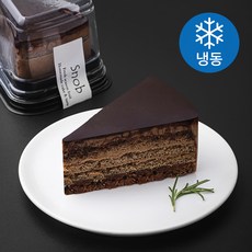 스노브 얼그레이쇼콜라무스 조각 케이크 (냉동), 105g, 1개