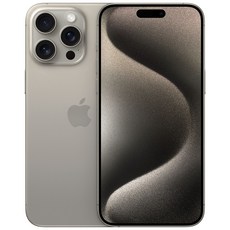 Apple 정품 아이폰 15 Pro Max 자급제, 네츄럴티타늄, 1TB