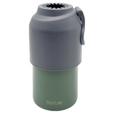 塑膠瓶架保冷杯 500ml, 1個, 深橄欖