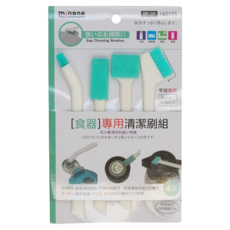 米諾諾 食器專用清潔刷組,BR-08,1組, 廚房清潔好幫手, 細縫清潔刷