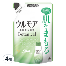 울모어 액상입욕제 보타니컬 내추럴 허브 리필용, 480ml, 4개