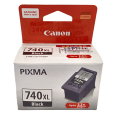 Canon 佳能 原廠噴墨專用墨水匣 PG-740XL 黑色, 1個