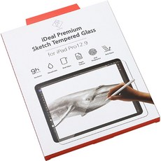 포지오 프리미엄 스케치 강화유리 태블릿PC 필름, 투명