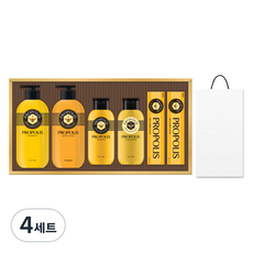LG생활건강 프로폴리스 에센셜 선물세트 + 쇼핑백, 4세트