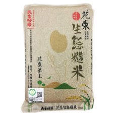 天生好米 花東生態糙米, 1.5公斤 台灣花蓮產, 1.5kg, 1包