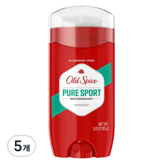 올드스파이스 하이 인듀어런스 퓨어 스포츠 남성 데오드란트, 85g, 5개