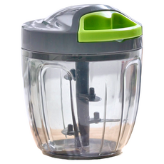 Inner Home 大容量5刃迷你食物切碎器 - 快速切碎，900毫升, 900ml, 綠色, 1個