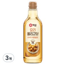 백설 요리올리고당, 1.2kg, 3개