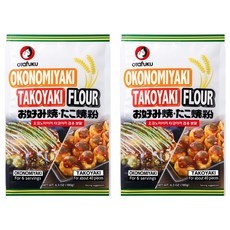 오타후쿠 오코노미야끼 타코야끼 겸용 분말, 180g, 2개