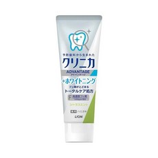LION 獅王 固齒佳 酵素極致亮白牙膏, 天然萃取酵素, 獨特齒垢分解酵素, 日本厚生省認證, 添加雙重W淨色因子和日本先進萃取酵素配方, 130g, 1條
