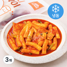 식도락상점 홍시 떡볶이 (냉동), 3개, 540g