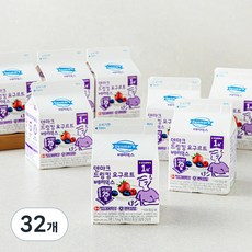 덴마크 드링킹 요구르트 베리믹스, 275ml, 1개입, 32개
