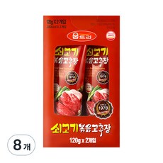 움트리 쇠고기 볶음 고추장, 120g, 8개