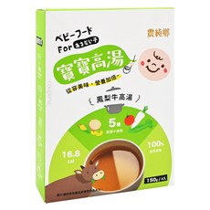 農純鄉 台灣公司貨 寶寶高湯 鳳梨牛 6個月以上 4包, 600g, 1盒