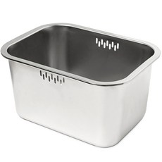 설거지통 코멧 스테인레스 사각 설거지통 10L 혼합색상 1개