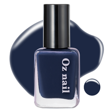 Oz nail Shine Mood指甲油, 27. 靛藍色, 8ml, 1個