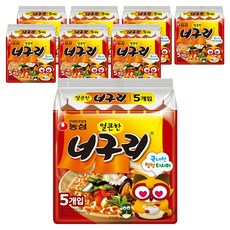 너구리 얼큰한맛 120g, 40개