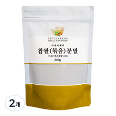 서울아레나 찹쌀 볶음 분말 국내산, 300g, 2개