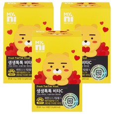Myni Kakao Friends聯名維他命C口含錠, 108顆, 3盒