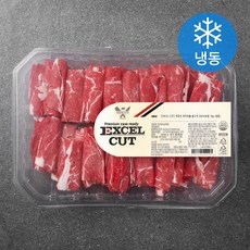 EXCELCUT 미국산 척아이롤 불고기 / 샤브샤브용 (냉동), 1kg, 1개