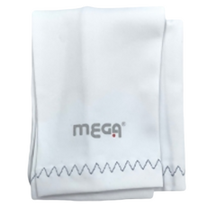 MEGA COOUV 兒童防曬涼感袖套, 尼龍91% 彈性纖維9%, 通過多國檢測, 有效遮蔽紫外線, 白色, M