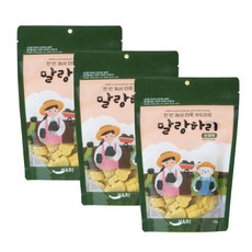 말랑하리 강아지 수제간식 150g, 단호박맛, 3개