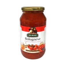 SAN REMO 聖雷蒙 Bolognese 頂級麵醬，500g，義大利麵醬, 1罐