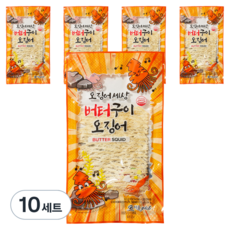 서울지앤비 오징어세상 버터구이 오징어 32g + 햇고추장 10g, 10개