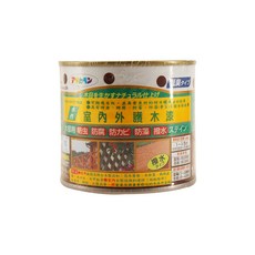 ASAHIPEN 朝日塗料 水性室內外護木漆, 防蟲防腐防霉, 酒紅 0.2L, 1罐