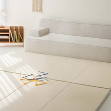 lolbaby 摺疊地墊, 象牙色, 70x160x4 公分, 70*160*4cm, 象牙白, 1片