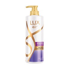 LUX 麗仕 柔亮絲滑潤髮乳，含4D玻尿酸，針對乾燥脆弱髮質, 650g, 1瓶
