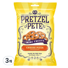 프레첼피트 치즈 피자 프레첼, 100g, 3개