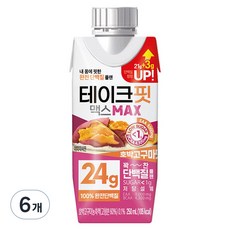 테이크핏 맥스 호박고구마맛 드링크믹스 RTD, 250ml, 6개 250ml, 6개