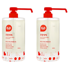 비앤비 용기형 주방세제, 1L, 2개 1000ml, 2개