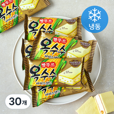 서주 빵뚜르 옥수수 아이스크림 샌드 (냉동), 180ml, 30개