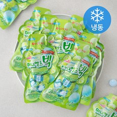 미니멜츠 빅 샤인머스캣 앤 소다향 아이스크림 (냉동), 70g, 24개