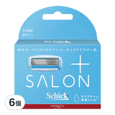 Schick 舒適牌 極Salon Plus仕女除毛刀片，5刀片, 3個, 6個