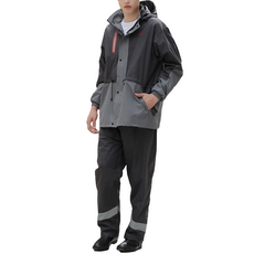 兩件式撞色雨衣 BH322, 尺寸M/L/XL/2XL/3XL/4XL，顏色灰/粉/藍, 1組